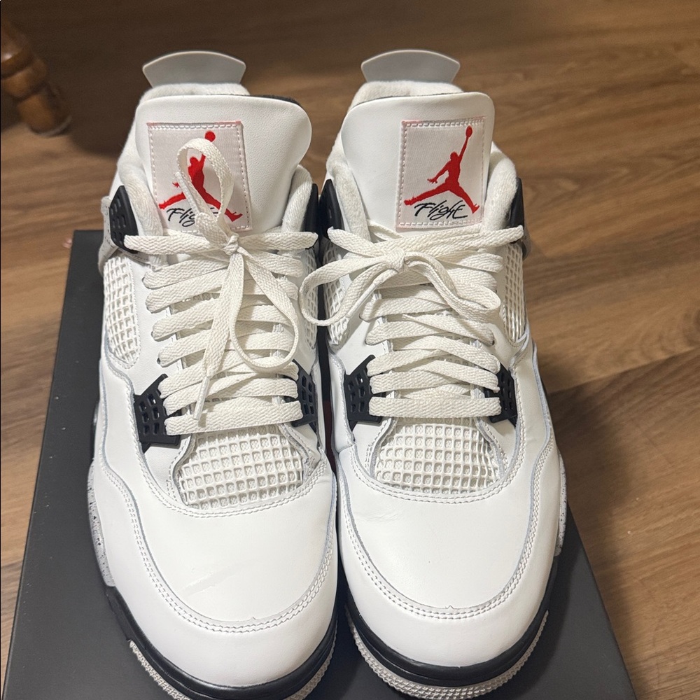 Jordan White and Black Men's Shoes